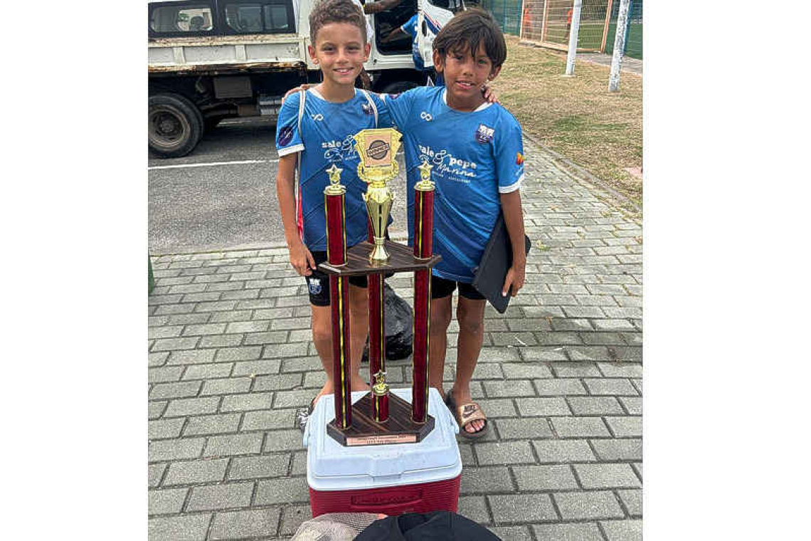 Two pre-teen St. Maarten footballers are headed to France